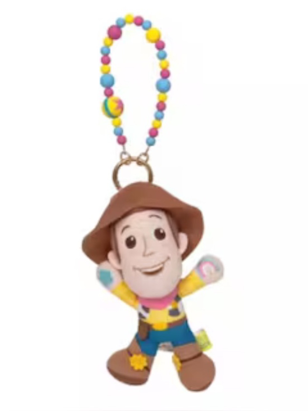 BNWT Hong Kong Disneyland Woody Plush Bag Charm Keychain Pixar Play Collection